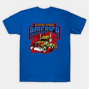 Blazing Across America T-Shirt